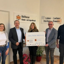 MENSHEN Donates to Balthasar Childrens & Youth Hospice